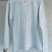 Небесносиня блуза/топ CLOSED лукс, снимка 1 - Блузи с дълъг ръкав и пуловери - 40511455