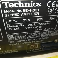 TECHNICS SE-HD51 AMPLIFIER-MADE IN JAPAN-SWISS 1412231132, снимка 15 - Ресийвъри, усилватели, смесителни пултове - 43407913