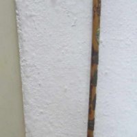 Стар дървен Туристически бастун с 9 метални значки, дърво, снимка 5 - Други ценни предмети - 28951379
