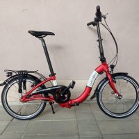 Продавам колела внос от Германия оригинален  алуминиев тройносгъваем велосипед DAHON със 7 скорости, снимка 1 - Велосипеди - 28813834
