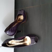 Лилави обувки MODA IN PELLE, снимка 1 - Дамски обувки на ток - 28927524