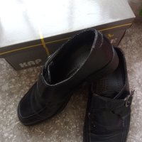 Черни мъжки обувки кожени, снимка 7 - Официални обувки - 43569159