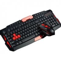 Геймърска безжична клавиатура и мишка HK8100 2.4G, снимка 3 - Клавиатури и мишки - 28768969