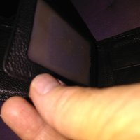 Талиан марков портфейл естествена кожа вътрешен цип 110х92мм, снимка 6 - Портфейли, портмонета - 43662501