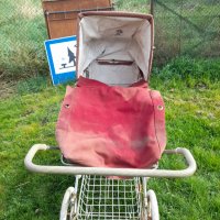 Стара бебешка,детска количка, снимка 2 - Антикварни и старинни предмети - 36630137
