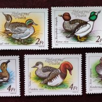 Унгария, 1988 г. - пълна серия чисти марки, животни, птици, снимка 1 - Филателия - 38662392