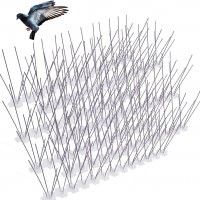 Лента, защита с шипове против птици, гълъби, комплект 10 броя #764