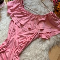 Розова рокля, снимка 2 - Рокли - 33615849