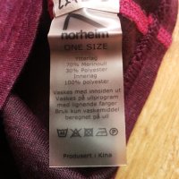 NORHEIM 70% Merino Wool One Size шал , яка . шапка 70% Мерино вълна - 323, снимка 7 - Шапки - 40657717