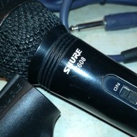 shure c608 profi mic+кабел и държач 2603211004, снимка 4 - Микрофони - 32308086