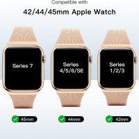 Нова Каишка за часовник Apple Watch Series 7 6 5 4 3 2 1 42/44/45 мм, снимка 2 - Каишки за часовници - 39147065