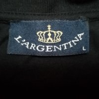 L'Argentina Polo Team, Оригинална и Уникална, Размер L. Код 2081, снимка 7 - Тениски - 43258802