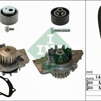 Ангренажен комплект INA 530 0470 10 с 2 ролки за PEUGEOT и CITROEN 2.0 HDi след 10/2000, снимка 2 - Части - 39266666