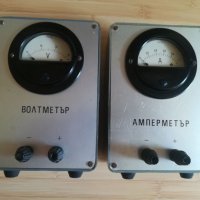 Волтметър/амперметър 1970г. , снимка 1 - Антикварни и старинни предмети - 33474406