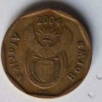 Монета Южна Африка 2004г., снимка 2 - Нумизматика и бонистика - 28553944
