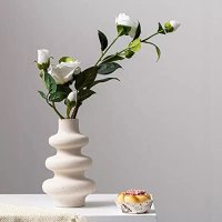 Нова Керамична ваза за цветя модерна луксозна декорация за дом офис, снимка 6 - Декорация за дома - 40840576