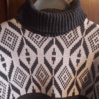 Зимен блузон поло нов S - М, снимка 2 - Блузи с дълъг ръкав и пуловери - 27606855