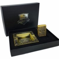 мъжки подаръчен комплект Jack Daniels бензинова запалка+пепелник, снимка 8 - Подаръци за мъже - 27252748