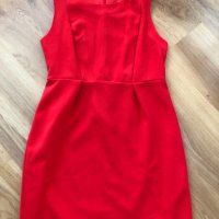 Елегантна червена рокля, снимка 3 - Рокли - 37540336