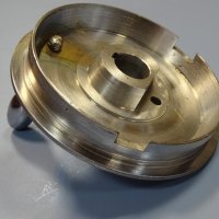 метална ръкохватка за струг (ръчно колело) ф122mm, снимка 2 - Резервни части за машини - 38394548