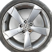 Алуминиеви джанти 5x112 с гуми R18 Volkswagen Golf VI 2008-2016 ID: 117233, снимка 5 - Части - 43487616