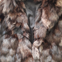 Палто от Лисица естествена козина, снимка 15 - Палта, манта - 44852386