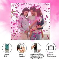 Нов комплект за Разкриване Пола Бебе: 4 Розови Канони и Голям Балон, снимка 4 - Други - 44077787