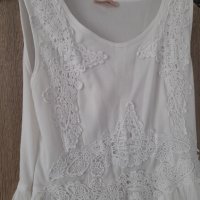 Страхотна бяла рокля, снимка 2 - Рокли - 37306582