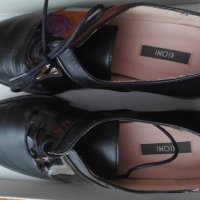 Нови черни официални обувки 41 размер , снимка 4 - Официални обувки - 38294239