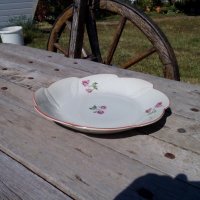 Стара порцеланова чиния,плато #4, снимка 2 - Антикварни и старинни предмети - 26944655