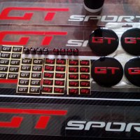 GT sport аксесоари за кола автомобил емблема капачки стикер лепенка, снимка 9 - Аксесоари и консумативи - 28822004