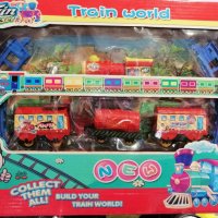 Детски електрически товарен влак с релси , снимка 3 - Влакчета, самолети, хеликоптери - 39508055