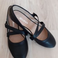 Дамски кожени обувки, снимка 1 - Дамски ежедневни обувки - 35596835