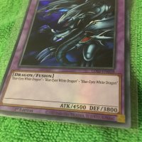 Оригинална карта Yu-Gi-Oh Blue-Eyes Ultimate Dragon, снимка 4 - Други ценни предмети - 39103559