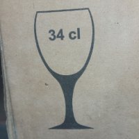 Огледални чаши за червено вино 340.мл, снимка 2 - Чаши - 43968608