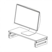 Поставка за Монитор/Лаптоп Roline 17.99.1340 За бюро или маса, снимка 3 - Стойки, 3D очила, аксесоари - 33345201