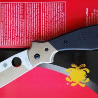 Сгъваем нож Spyderco Schempp Bowie , снимка 1 - Ножове - 21157815