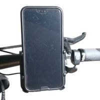 Голяма Здрава Алуминиева Стойка За Телефон С Три Плъзгача + Безплатна Доставка, снимка 7 - Аксесоари за велосипеди - 27517526
