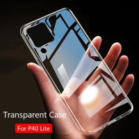 Huawei P40 Lite ултра тънък силиконов гръб, прозрачен, снимка 2 - Калъфи, кейсове - 29017793