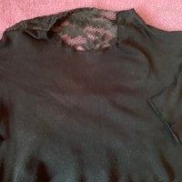 REPLICA  къса дамска блуза, снимка 1 - Блузи с дълъг ръкав и пуловери - 44059281