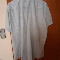 Мъжки оригинални ризи HUGO BOSS с къс ръкав, размер XXL.Като нови!, снимка 8 - Ризи - 28345499