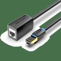 Vention удължителен кабел Cat.8 SSTP Extension Patch Cable 5M Black 40Gbps - IKHBJ, снимка 2 - Мрежови адаптери - 43467982