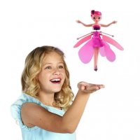 Лeтящa фeя-кукла в розов цвят, снимка 4 - Кукли - 33198094
