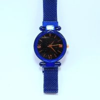 СТИЛЕН дамски часовник в стил "Звездно небе", снимка 1 - Дамски - 43899012