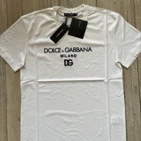 Нови мъжки тениски Dolche&Gabbana CD Burberry Balenciaga, снимка 4 - Тениски - 38087715