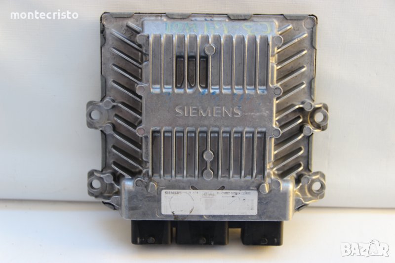 Моторен компютър Citroen C3 Pluriel (2003-2010г.) 5WS40172C-T / 5WS40172CT / SW9655939080 / SID 804, снимка 1