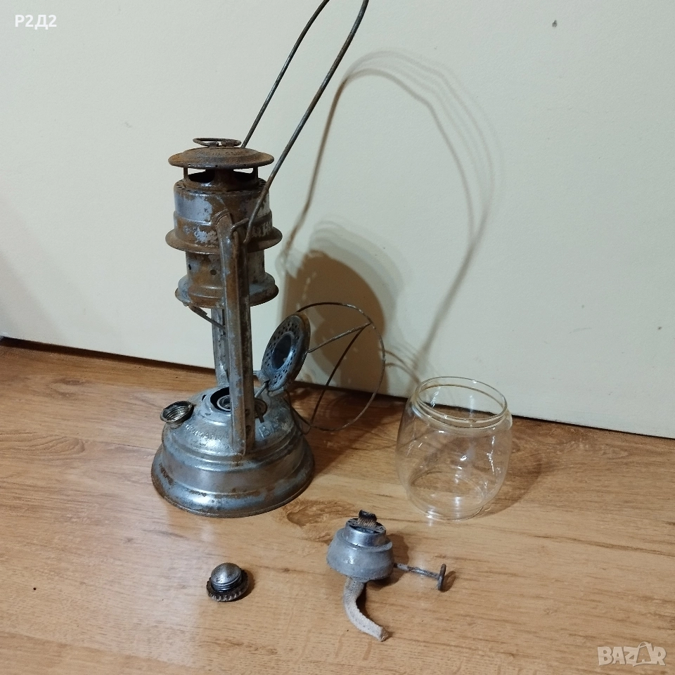 стар газов фенер ВАТ 159, снимка 1