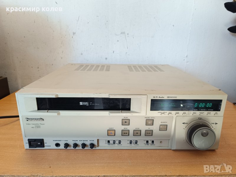 професионален видеорекордер "PANASONIC SVHS AG-7150-E", снимка 1