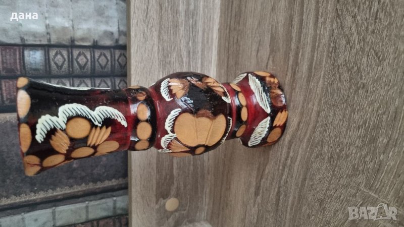 Ваза дърворезба , снимка 1