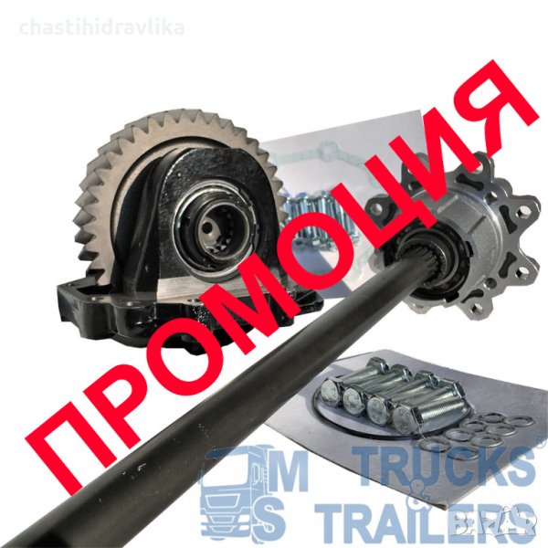 P.T.O. ВКЛЮЧВАТЕЛ ЗА СКОРОСТНА КУТИЯ SCANIA GRSO905R, снимка 1